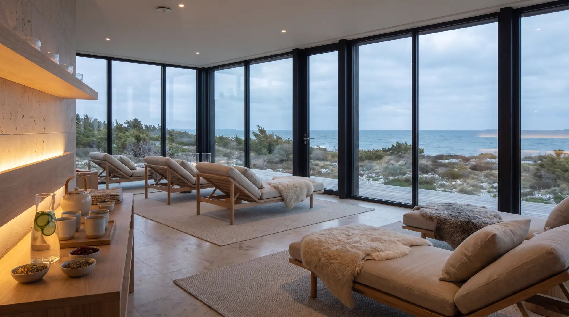 Spa och relax vid havet
